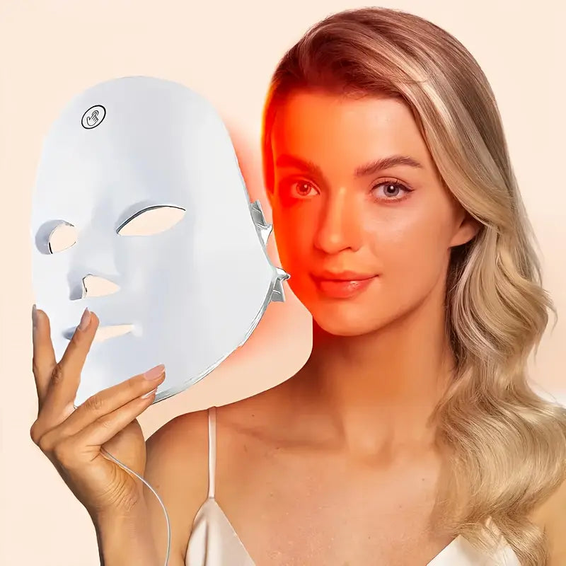 Máscara facial LED